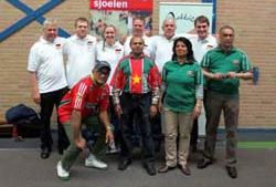 Lnderspiel Deutschland - Surinam-Teams