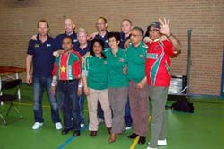 LnderspielSchweden-Surinam-Teams